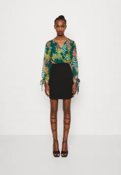 Wal G Cruise Collection Tropical Contrast Mini Dress - Jurk - Multicoloured