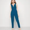 Jumpsuit - Dark Teal Blue