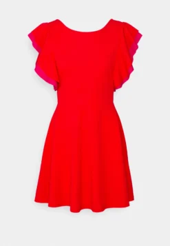 Max Ruffle Skater - Cocktailjurk - Red/Fuchsia -Wal G Verkoopwinkel 6df64780445341cc8f6beeddf2c9805f scaled