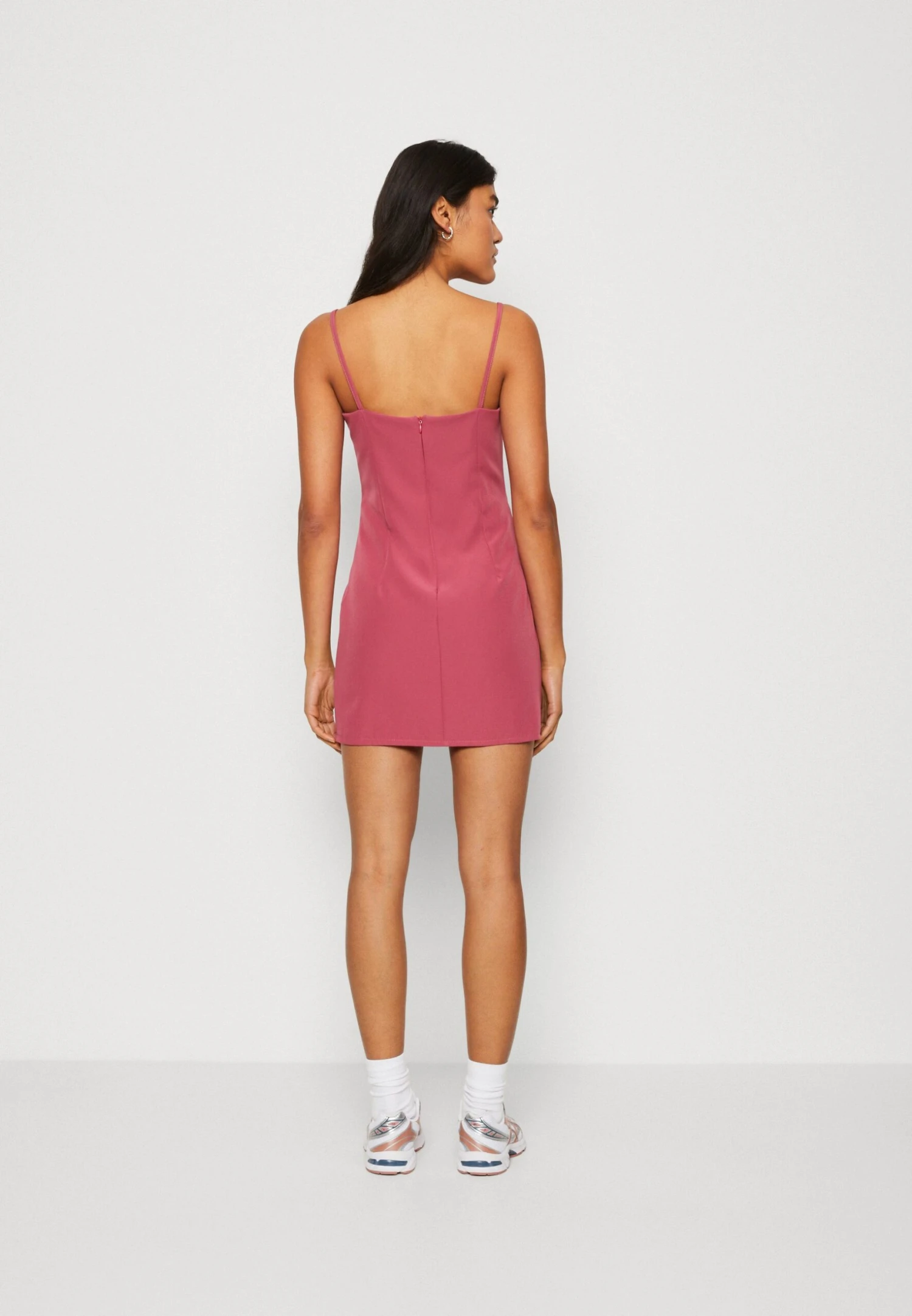 Wal G Boa Strappy Mini - Etui-Jurk - Magenta 3 Wal G Boa Strappy Mini - Etui-Jurk - Magenta - Afbeelding 3