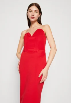 Wal G Dolly V Neck Midi - Jerseyjurk - Red 9 Wal G Dolly V Neck Midi - Jerseyjurk - Red -Wal G Verkoopwinkel 733a9955c2324d5cb28030030e57d492 scaled