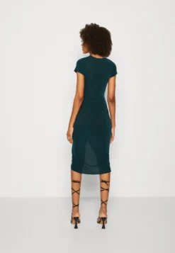 Wal G Wrap Midi Dress - Gebreide Jurk - Forest Green -Wal G Verkoopwinkel 7387f7b595b141b5abb06dff2666d12d scaled