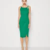 Wal G Tessa Midi Dress - Jerseyjurk - Leaf Green