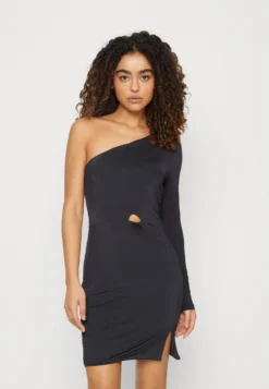 Wal G India Cut Out Mini Dress - Jerseyjurk - Black