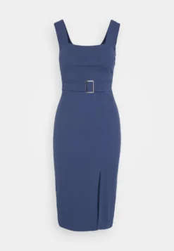 Wal G Jumina Buckle Midi - Jerseyjurk - Denim Blue -Wal G Verkoopwinkel 779e88ce9e1443c88ccbf4e6389ffdf5 scaled