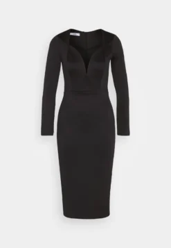 Wal G Zanad V Neck Midi - Jerseyjurk - Black 10 Wal G Zanad V Neck Midi - Jerseyjurk - Black -Wal G Verkoopwinkel 7829c430907344d5a328b6634f0de455 scaled