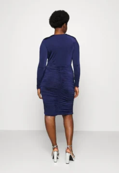 Gabriella Rouched - Etui-Jurk - Navy Blue -Wal G Verkoopwinkel 7856f303f0cc4f139ac0f24b73eec60a scaled