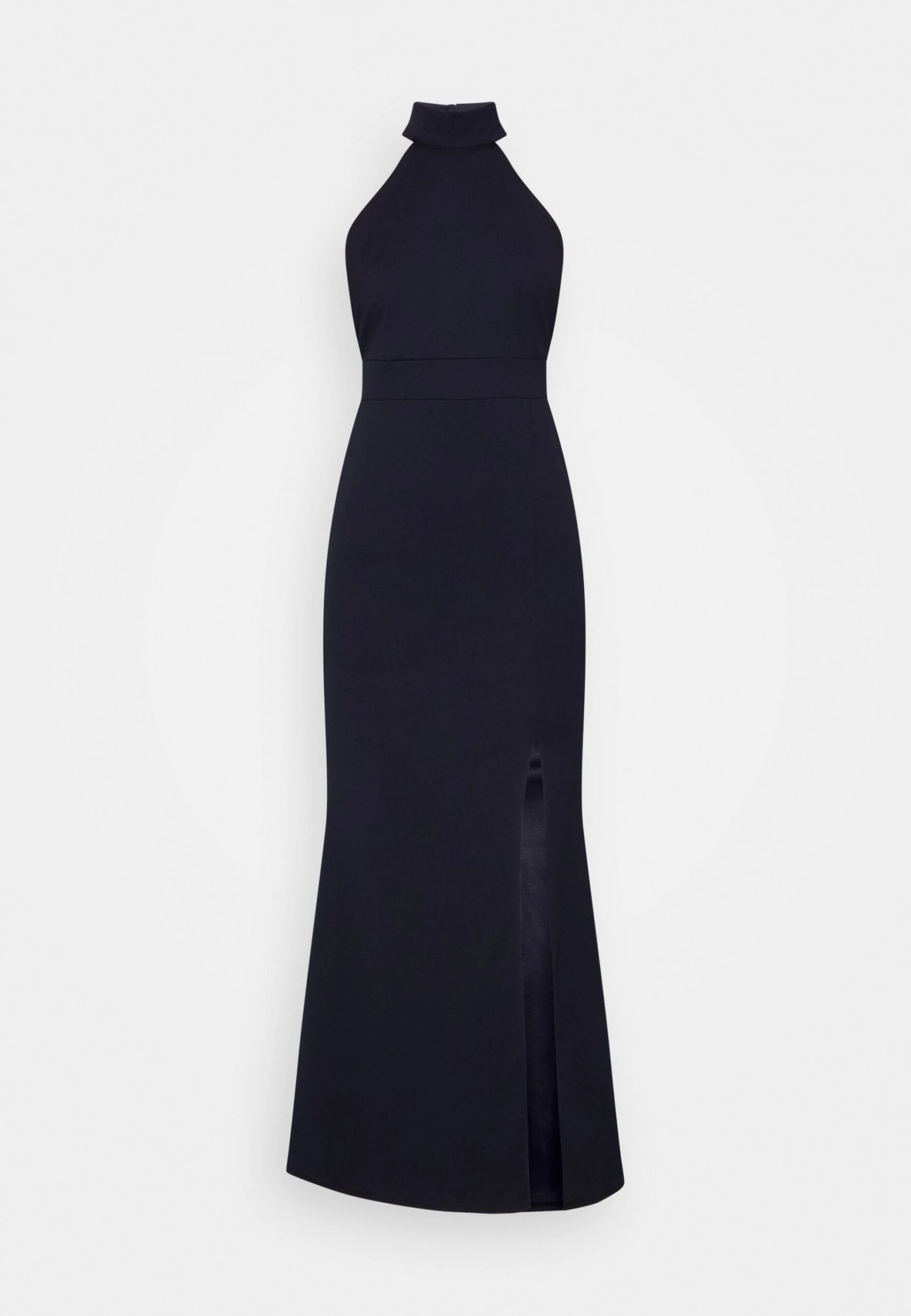 Wal G Halter Neck Maxi Dress - Galajurk - Navy Blue 5 Wal G Halter Neck Maxi Dress - Galajurk - Navy Blue - Afbeelding 5
