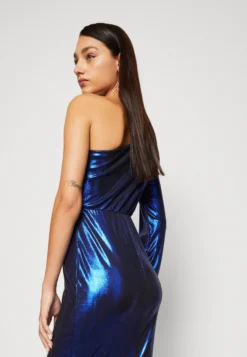 Wal G Hali One Sleeve Midi - Cocktailjurk - Electric Blue -Wal G Verkoopwinkel 7b399a31626342578bc17ac21c155f34 scaled