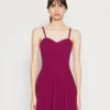 Wal G Asha Skater - Cocktailjurk - Plum
