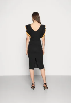 Wal G Kelly Ruffle Sleeve Midi Dress - Cocktailjurk - Black 7 Wal G Kelly Ruffle Sleeve Midi Dress - Cocktailjurk - Black -Wal G Verkoopwinkel 7f6ceca4ebc3430f8e15c6da4334f563 scaled