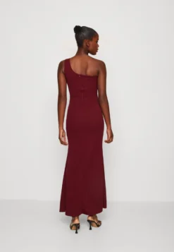 Wal G Soya One Shoulder Maxi Dress - Jerseyjurk - Berry Wine -Wal G Verkoopwinkel 811aac918672427aa369e753b2346265 scaled