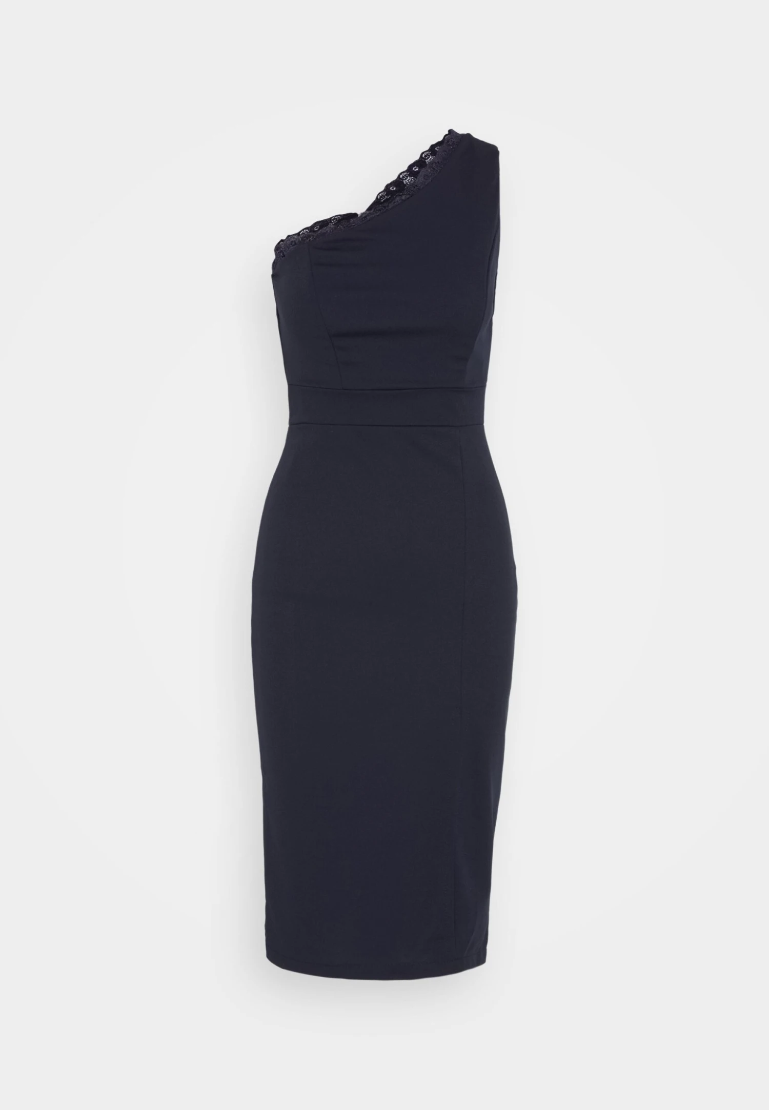 Wal G Sofia Midi - Jerseyjurk - Navy Blue 5 Wal G Sofia Midi - Jerseyjurk - Navy Blue - Afbeelding 5