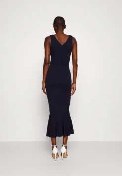 Anabella Ruffle Bottom Midi - Cocktailjurk - Navy Blue -Wal G Verkoopwinkel 82522e907dd1410ea6ddf8c69c929787 scaled