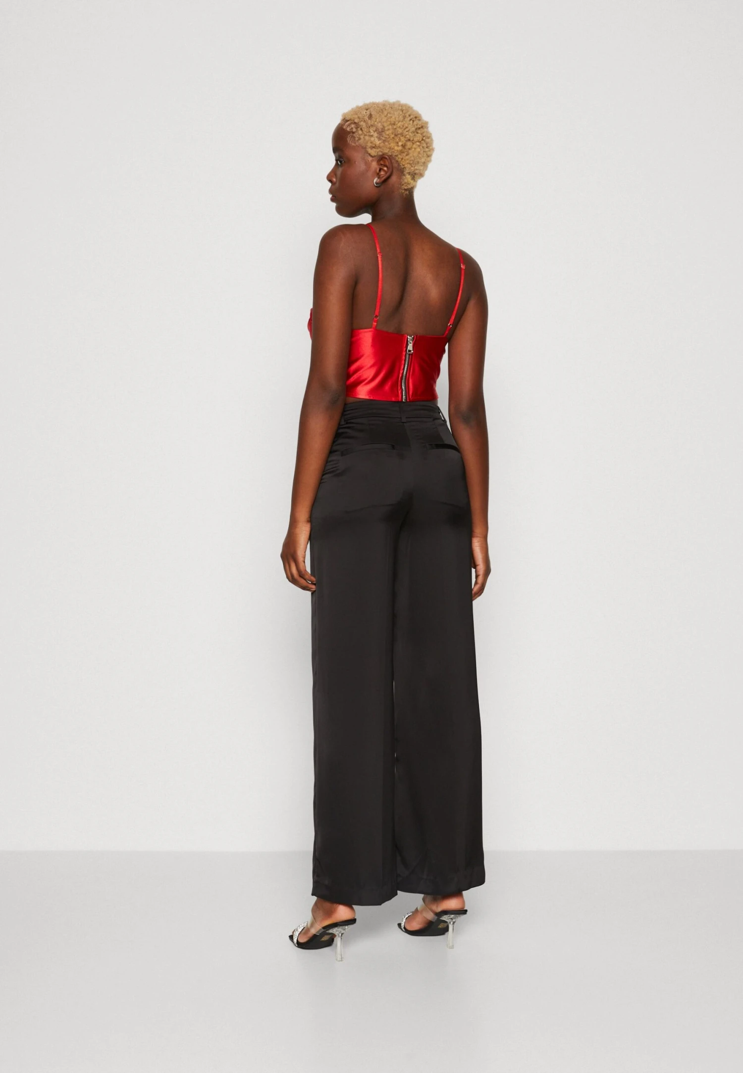 Wal G Christian Corset Crop - Top - Red 3 Wal G Christian Corset Crop - Top - Red - Afbeelding 3