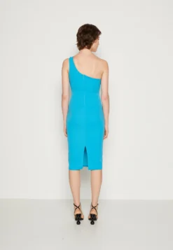 Wal G Meg One Shoulder Midi - Cocktailjurk - Mediterranean Blue -Wal G Verkoopwinkel 8c9a634fb2484b098c41630a3a56ee3b scaled