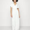 Wedding Betty V Neck Wrap - Jumpsuit - White