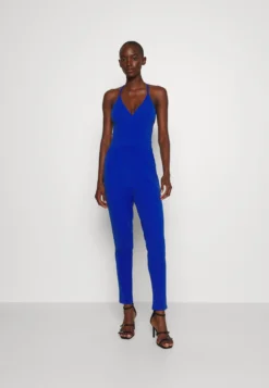 Marsha Back Strappy- Jumpsuit - Electric Blue