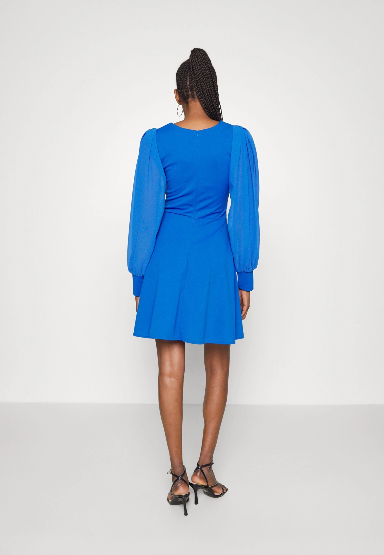 Wal G Kat Sleeve Dress - Jurk - Electric Blue 3 Wal G Kat Sleeve Dress - Jurk - Electric Blue - Afbeelding 3