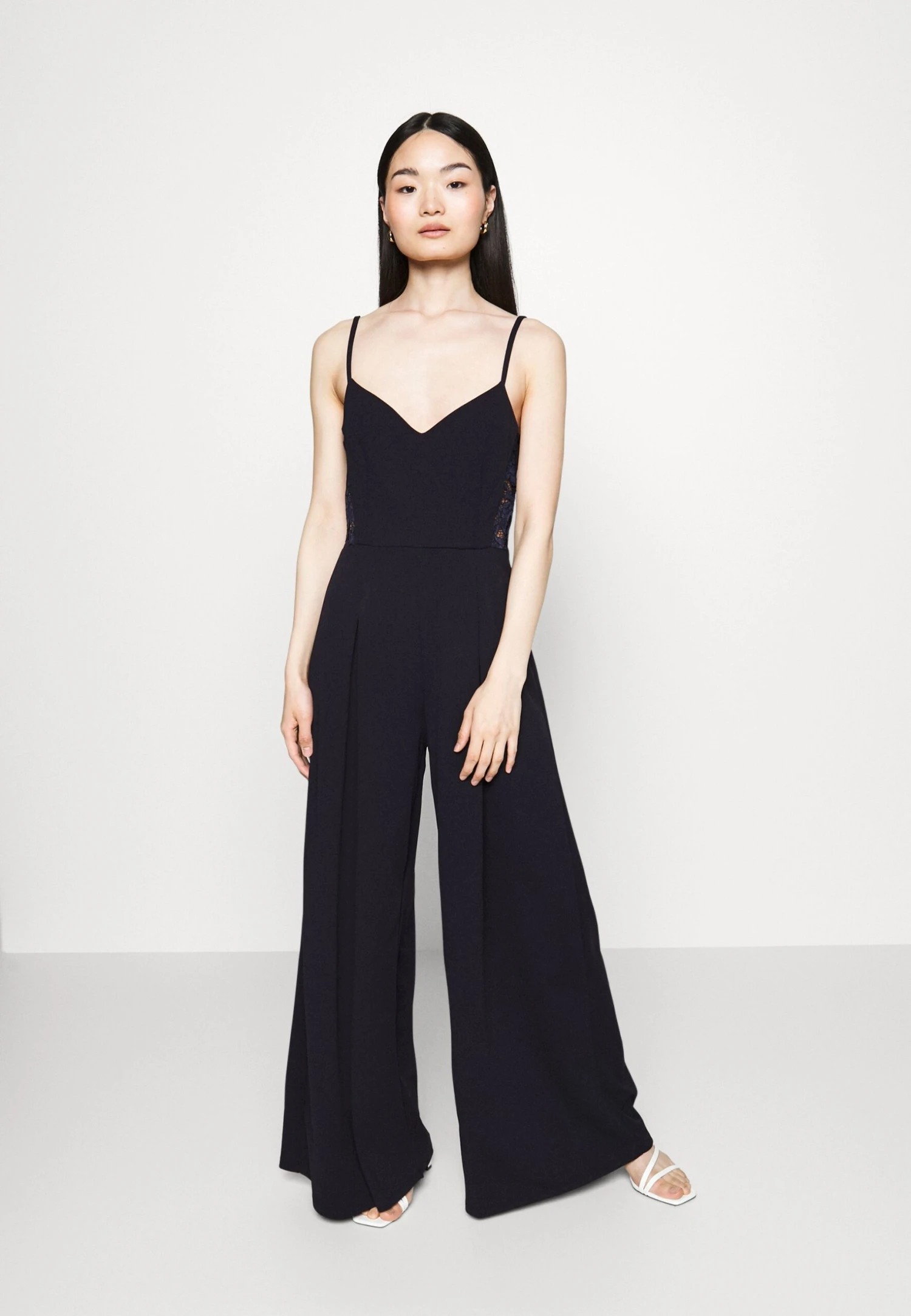 Laney Wide Leg - Jumpsuit - Navy Blue 1 Laney Wide Leg - Jumpsuit - Navy Blue