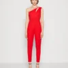 Wal G Mica Cut Out- Jumpsuit - Red