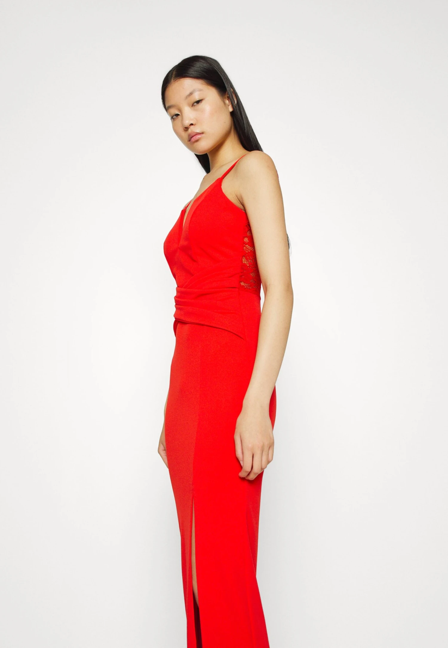 Wal G Ramira Dress - Jerseyjurk - Red 4 Wal G Ramira Dress - Jerseyjurk - Red - Afbeelding 4