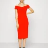 Wal G Zara Midi Dress - Cocktailjurk - Red