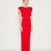Wal G Jai Ruffle Maxi - Galajurk - Red