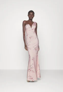 Wedding Gigi One Shoulder Print - Galajurk - Peach