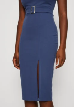 Wal G Jumina Buckle Midi - Jerseyjurk - Denim Blue -Wal G Verkoopwinkel aba236ca581449c5be7aef75127a0fa9 scaled