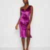 Wal G Gigi Midi - Cocktailjurk - Purple