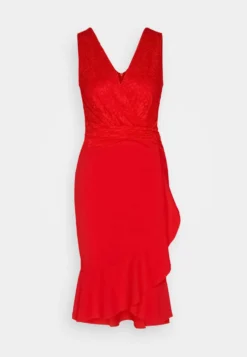 Wal G Sally Wrap Midi Dress - Jerseyjurk - Red -Wal G Verkoopwinkel ac99dd48dbd74d12afafe980fe485a96 scaled