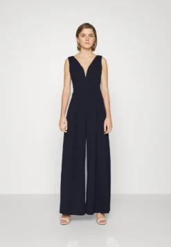 Wal G Jackie Wide Leg - Jumpsuit - Navy Blue