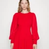 Wal G Kat Sleeve Dress - Jurk - Red