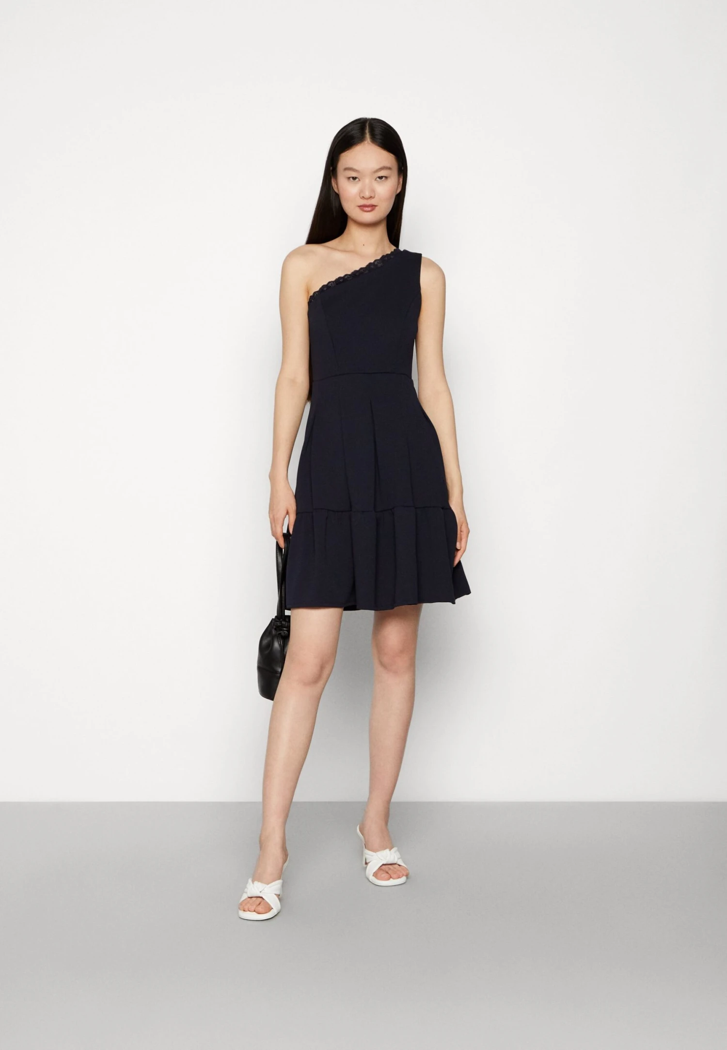 Wal G Janine Skater Dress - Jerseyjurk - Navy Blue 2 Wal G Janine Skater Dress - Jerseyjurk - Navy Blue - Afbeelding 2