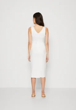 Wal G Ally Knot Midi - Cocktailjurk - White -Wal G Verkoopwinkel b1fae26207194109bd45d286483ba7b8 scaled