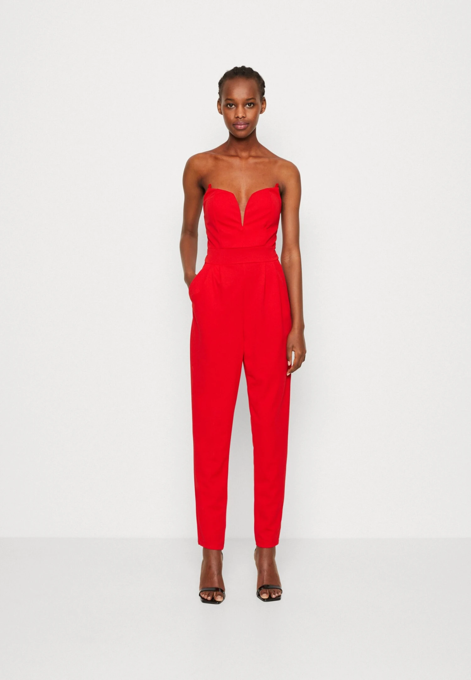Wal G Valentines Valentina - Jumpsuit - Red 1 Wal G Valentines Valentina - Jumpsuit - Red