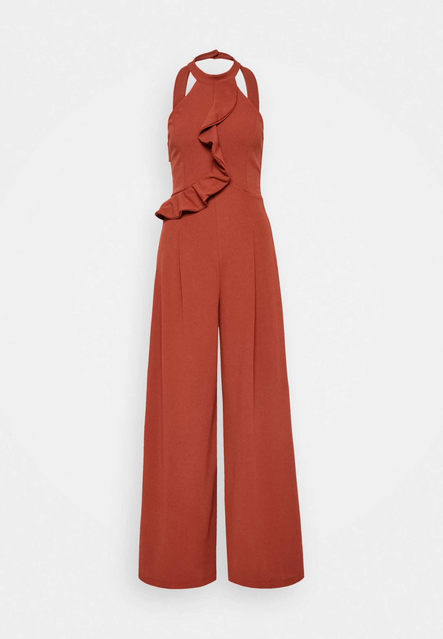 Wal G Penelope Frill - Jumpsuit - Burnt Orange 5 Wal G Penelope Frill - Jumpsuit - Burnt Orange - Afbeelding 5