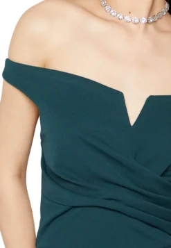 Wal G Kia Off The Shoulder Maxi Dress - Galajurk - Forest Green -Wal G Verkoopwinkel ba9f64dd899544a894b5ed5c76e1122a scaled