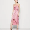 Wal G Milly Tulip Skirt Midi - Cocktailjurk - Mauve