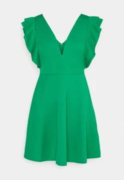 Frill Sleeves Dress - Jurk - Leaf Green -Wal G Verkoopwinkel bdf36aafe3e74b419e6b9910a9d69586 scaled