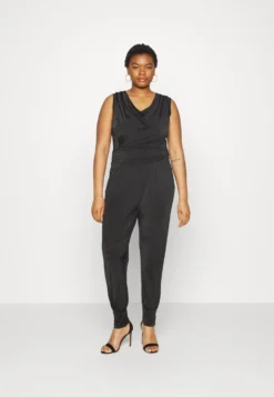 Brady V Neck- Jumpsuit - Black
