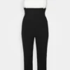 Curve Maxine- Jumpsuit - Black/White