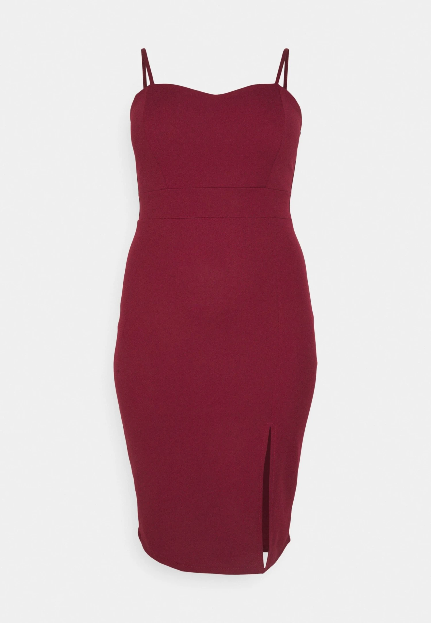 Ray Bow Midi - Etui-Jurk - Wine 6 Ray Bow Midi - Etui-Jurk - Wine - Afbeelding 6