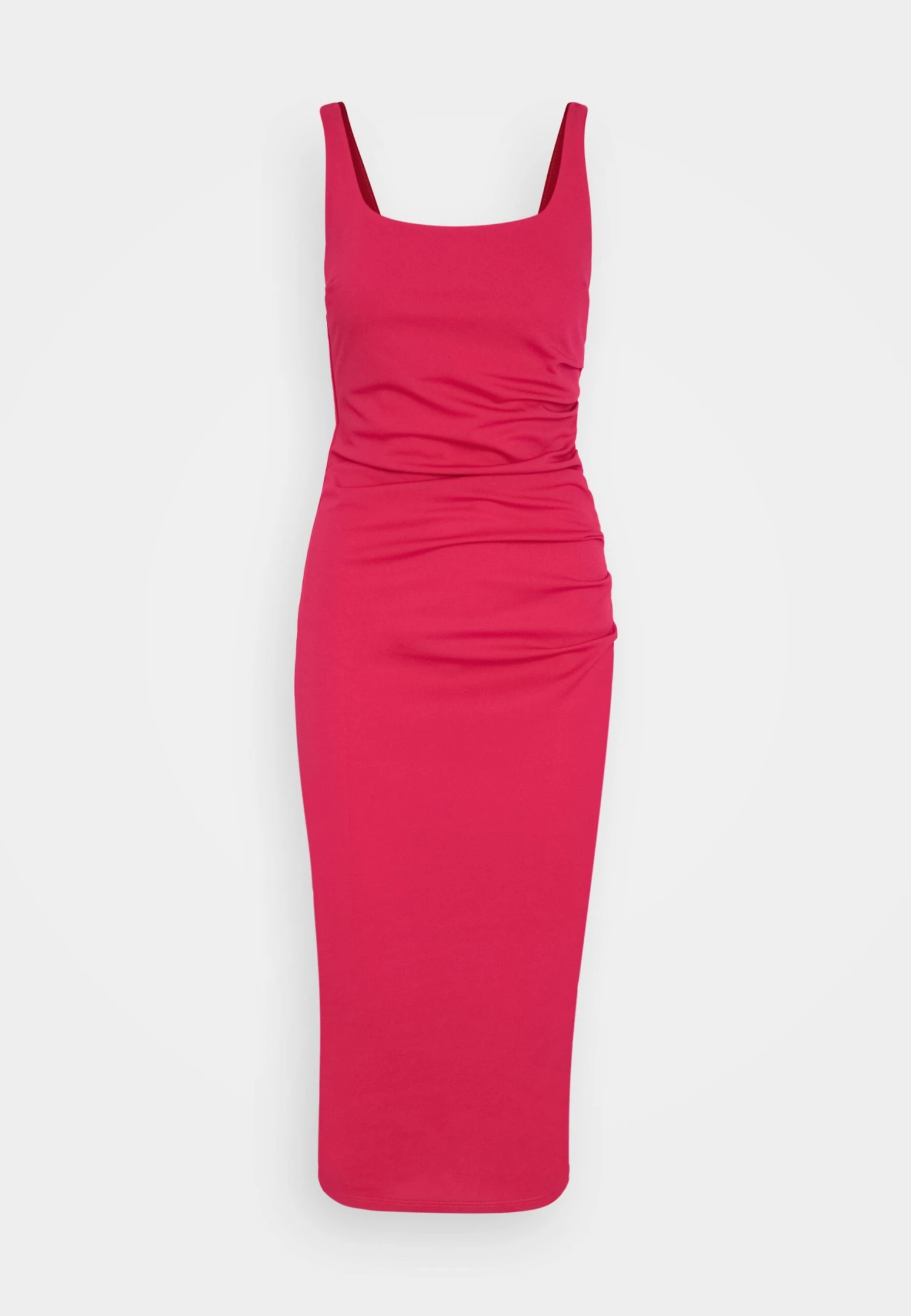 Wal G Mima Midi - Jerseyjurk - Fuchsia 5 Wal G Mima Midi - Jerseyjurk - Fuchsia - Afbeelding 5