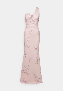 Wedding Gigi One Shoulder Print - Galajurk - Peach -Wal G Verkoopwinkel cad2beaa06f64ae2a16791245c11f55a scaled