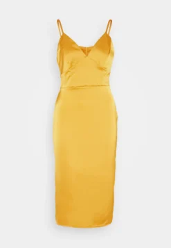 Wal G Ray Strappy Midi - Cocktailjurk - Yellow -Wal G Verkoopwinkel cb545764969149dda4b23953470267e0 scaled