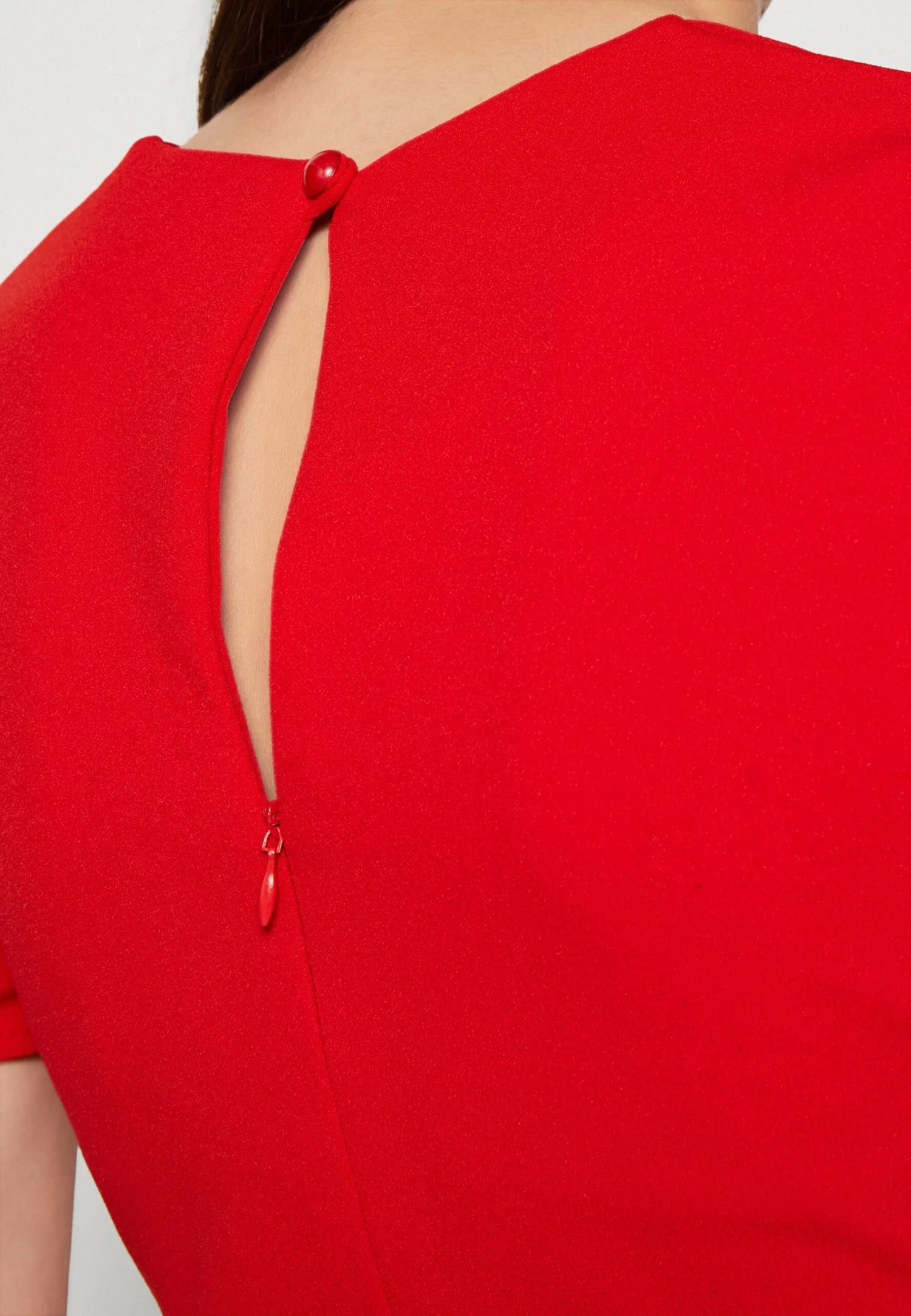 Wal G Brody Curve Neck Skater - Jerseyjurk - Red 6 Wal G Brody Curve Neck Skater - Jerseyjurk - Red - Afbeelding 6