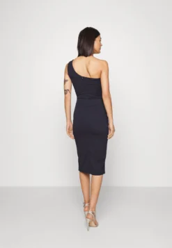 Wal G Gigi One Shoulder Midi Dress - Cocktailjurk - Navy Blue -Wal G Verkoopwinkel cfbd777c120147cbad6658262d1525ea scaled