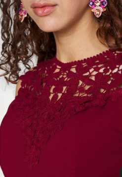Wal G Accessorie Neck Skater Dress - Cocktailjurk - Wine -Wal G Verkoopwinkel d0fa414f7be94ab7b29683245c2c9f30 scaled